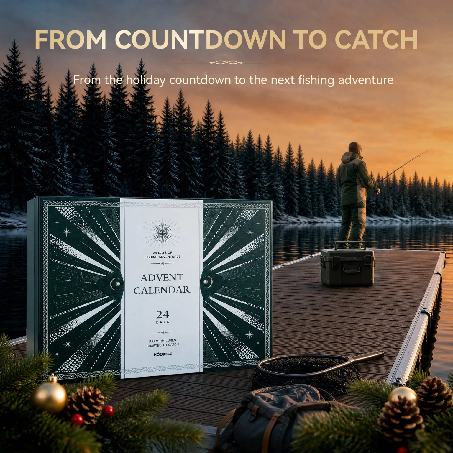 HookEze Fishing Advent Calendars | 24 Days of Fishing Gifts